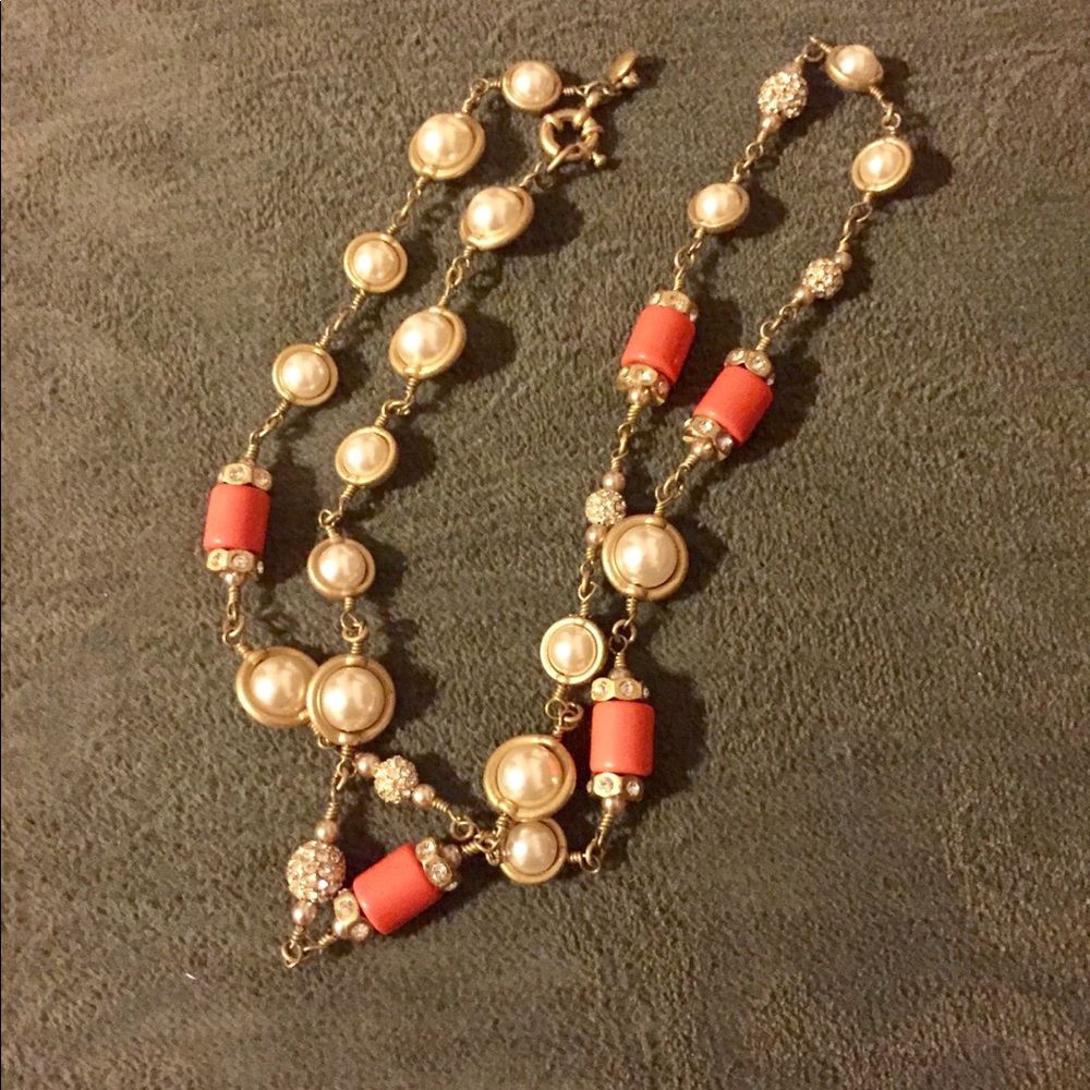 Gold JCrew necklace